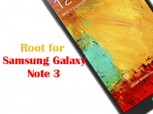 Root for Samsung Galaxy Note 3