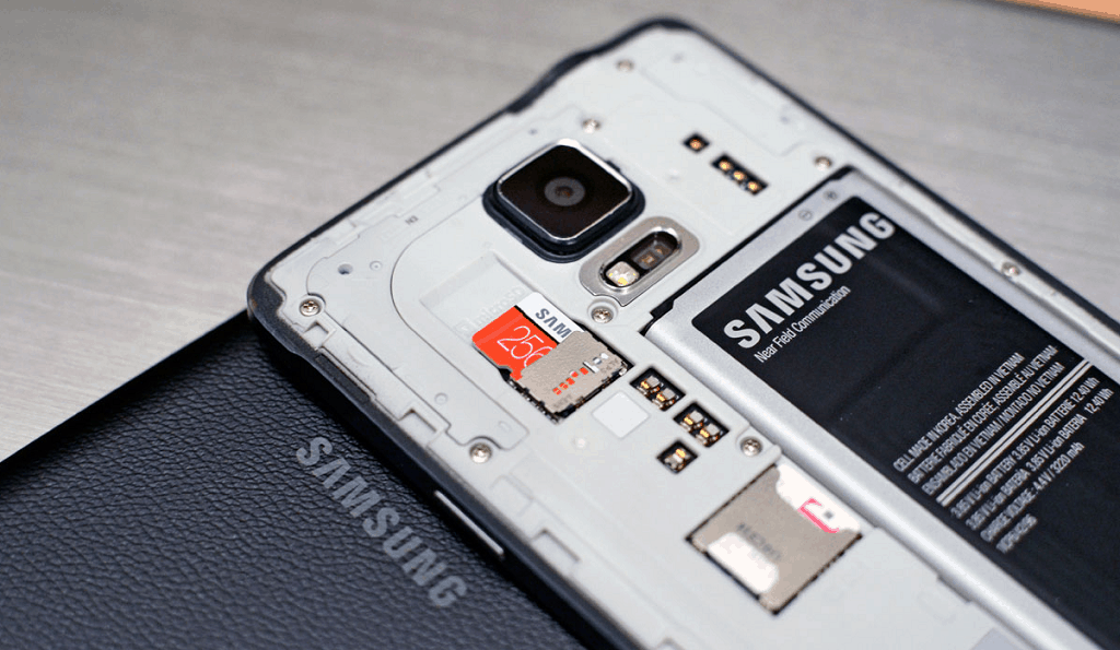 Format your MicroSD card