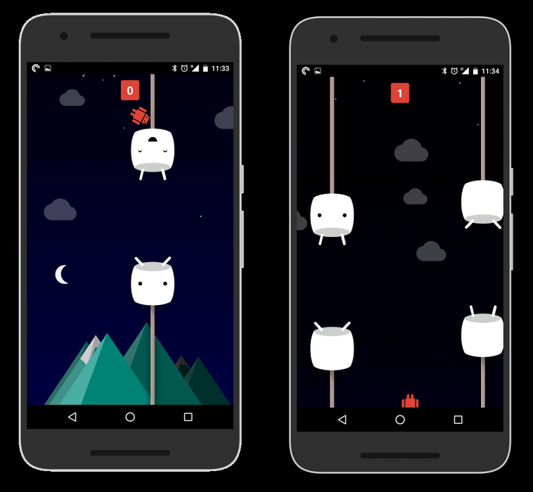 Flappy Droid on Android