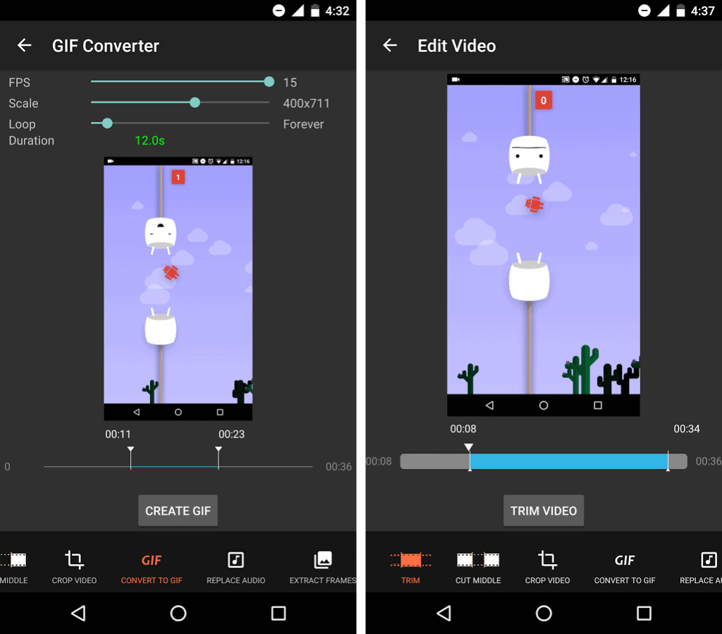 screen recording on Android