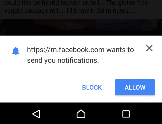 disable notifications in Chrome 1