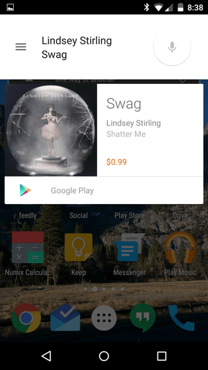 identify songs with Google Now
