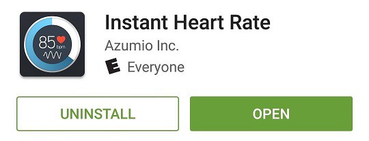check heart rate on Android