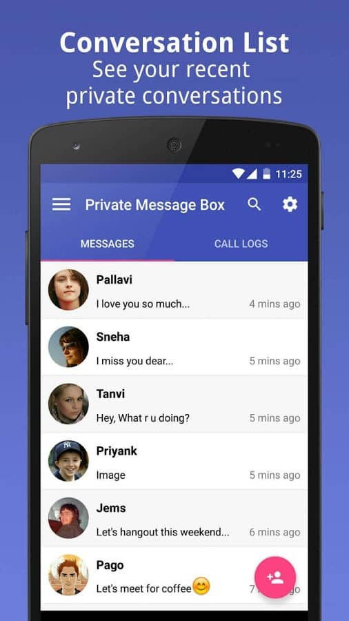 Private SMS Box