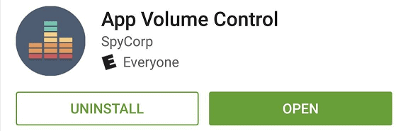  set custom volume for apps