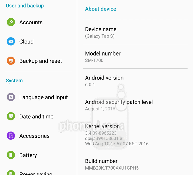Download Android System Update