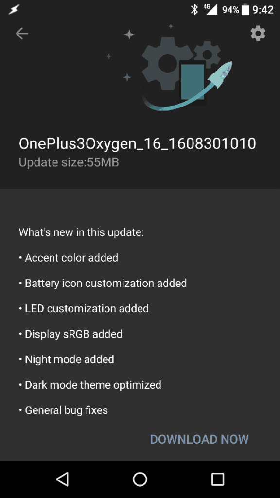 OnePlus 3 OxygenOS 3.5.1 