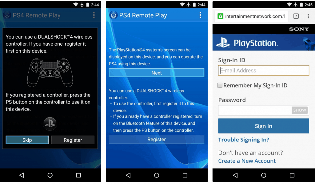 Play PS4 games on Android