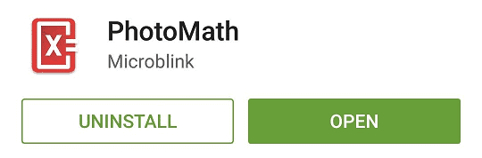 solve math problems using Camera on Android 