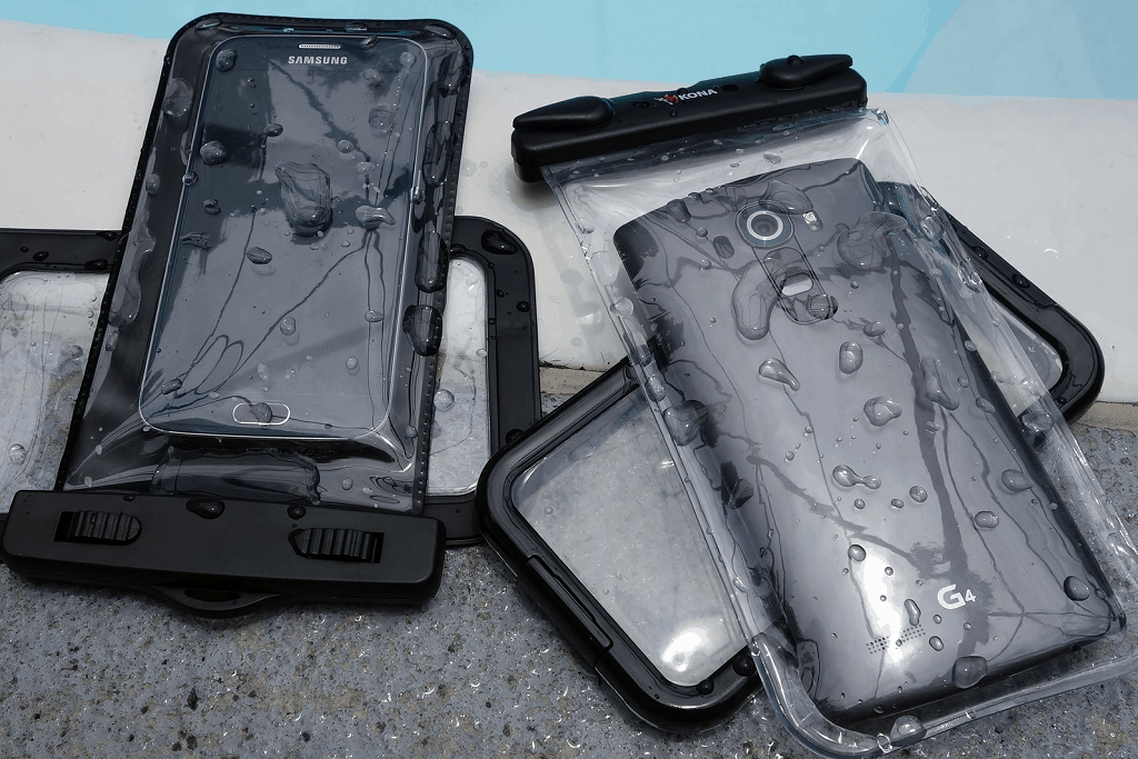 Get yourself a waterproof case
