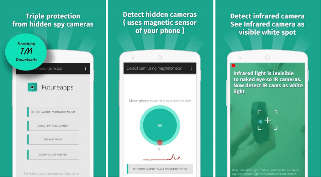 best free hidden camera detector app for android