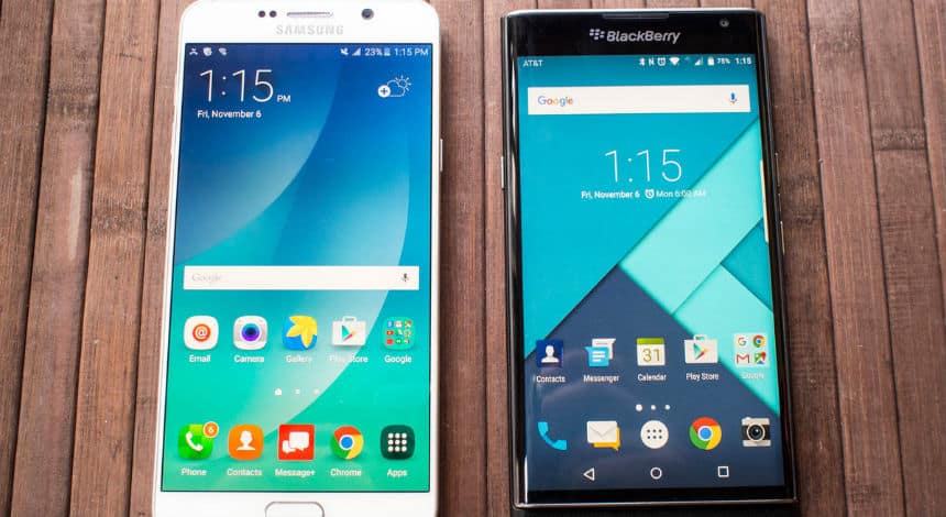 Какой будет андроид 15. BLACKBERRY vs Samsung s6.