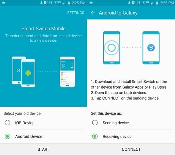 smart switch unsupported device s6