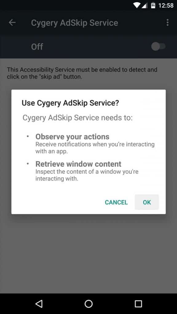 skip YouTube ads on Android
