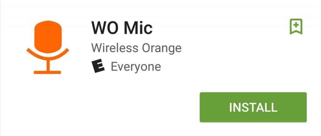 Use Android as microphone