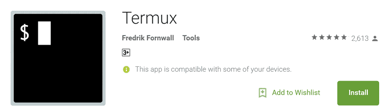 Linux terminal on Android