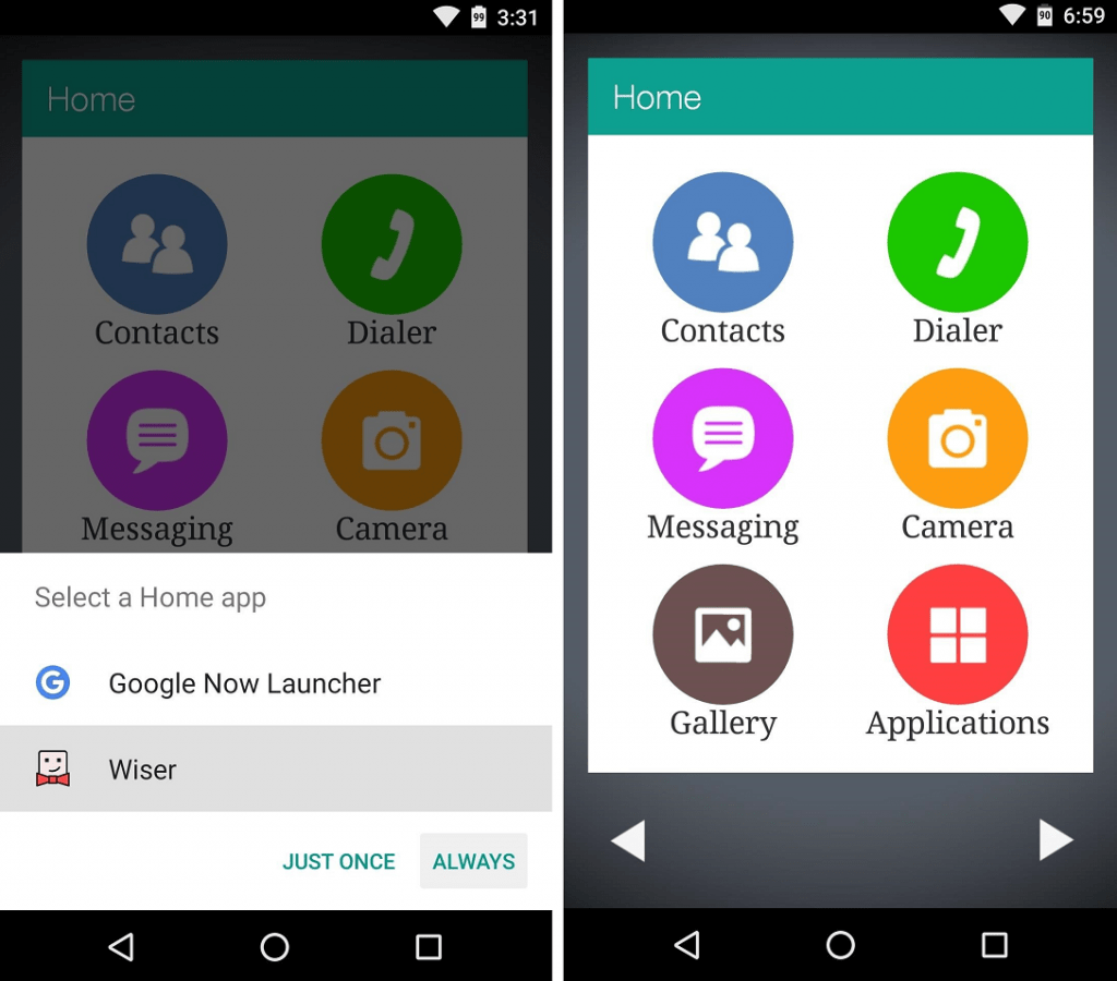 make Android senior-friendly