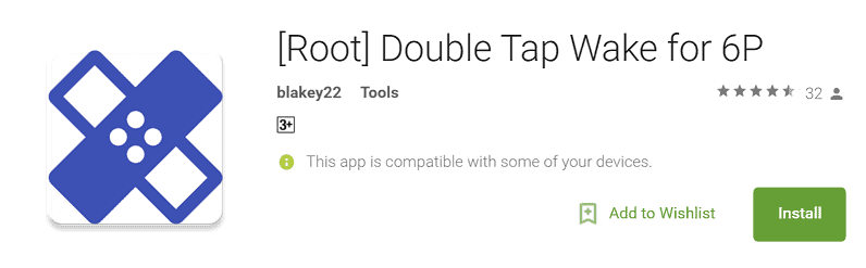 double-tap wake on Nexus 6P