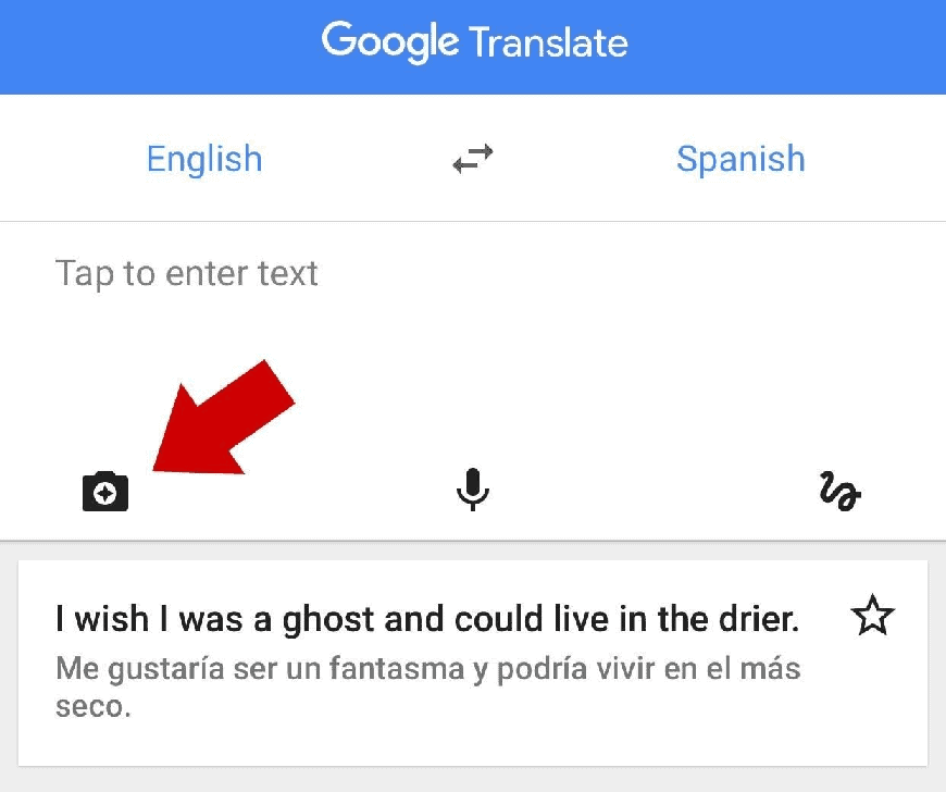 Android to translate anything