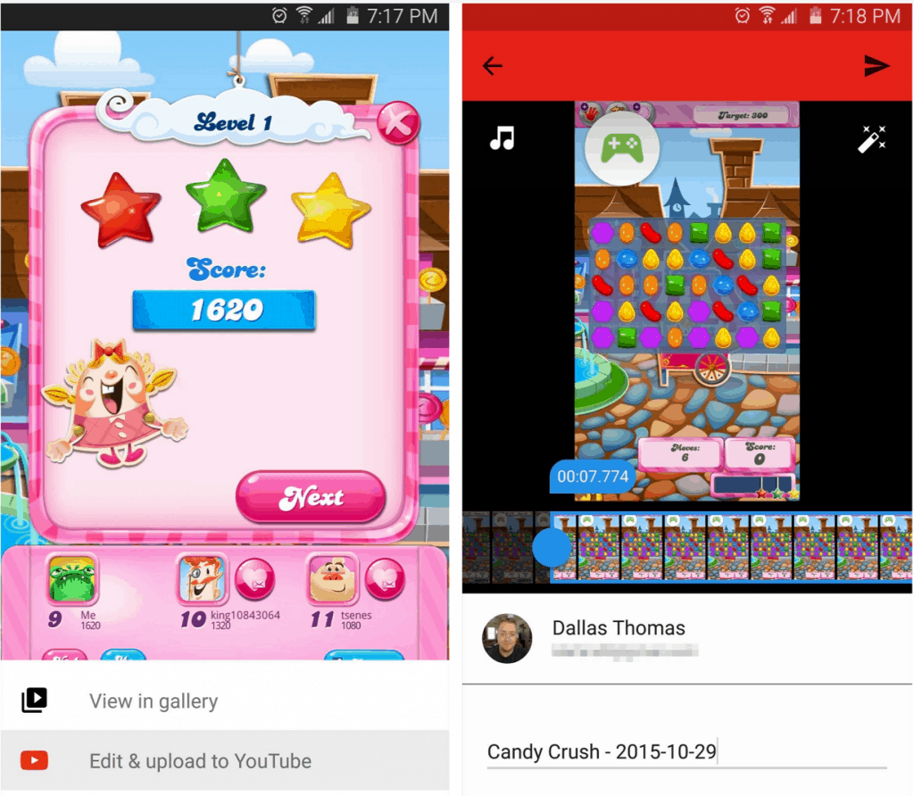 Record Games on Android