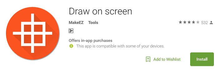 draw over any screen on Android