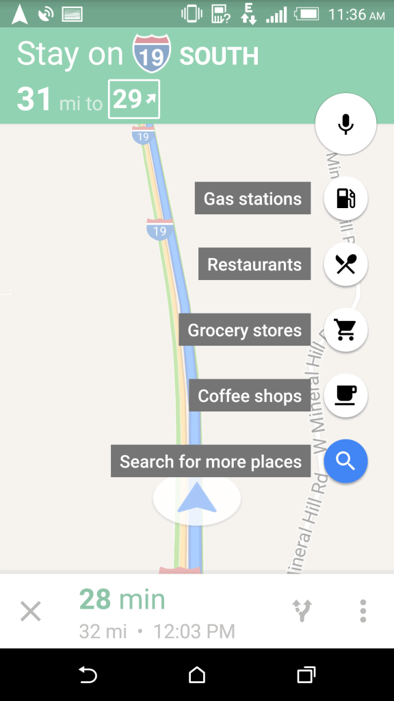 find gas prices in Google Maps