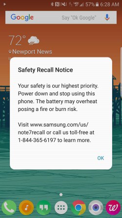 update Galaxy Note 7