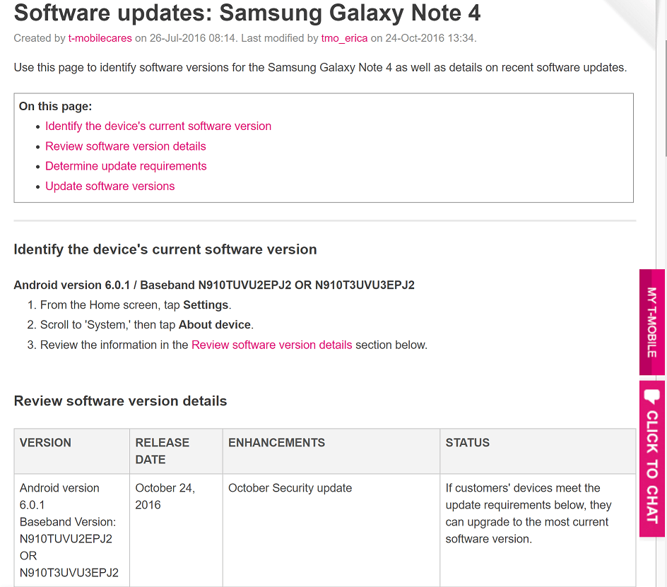 T-Mobile Galaxy Note 4 and Note Edge 