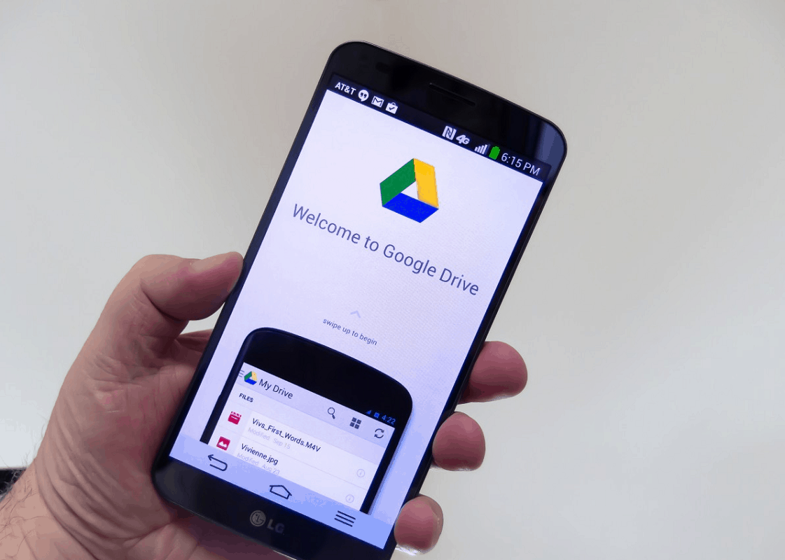 how to upload to google drive android