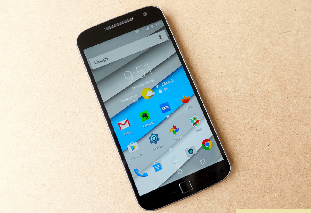 use One-Handed Mode on Moto G4 and G4 Plus