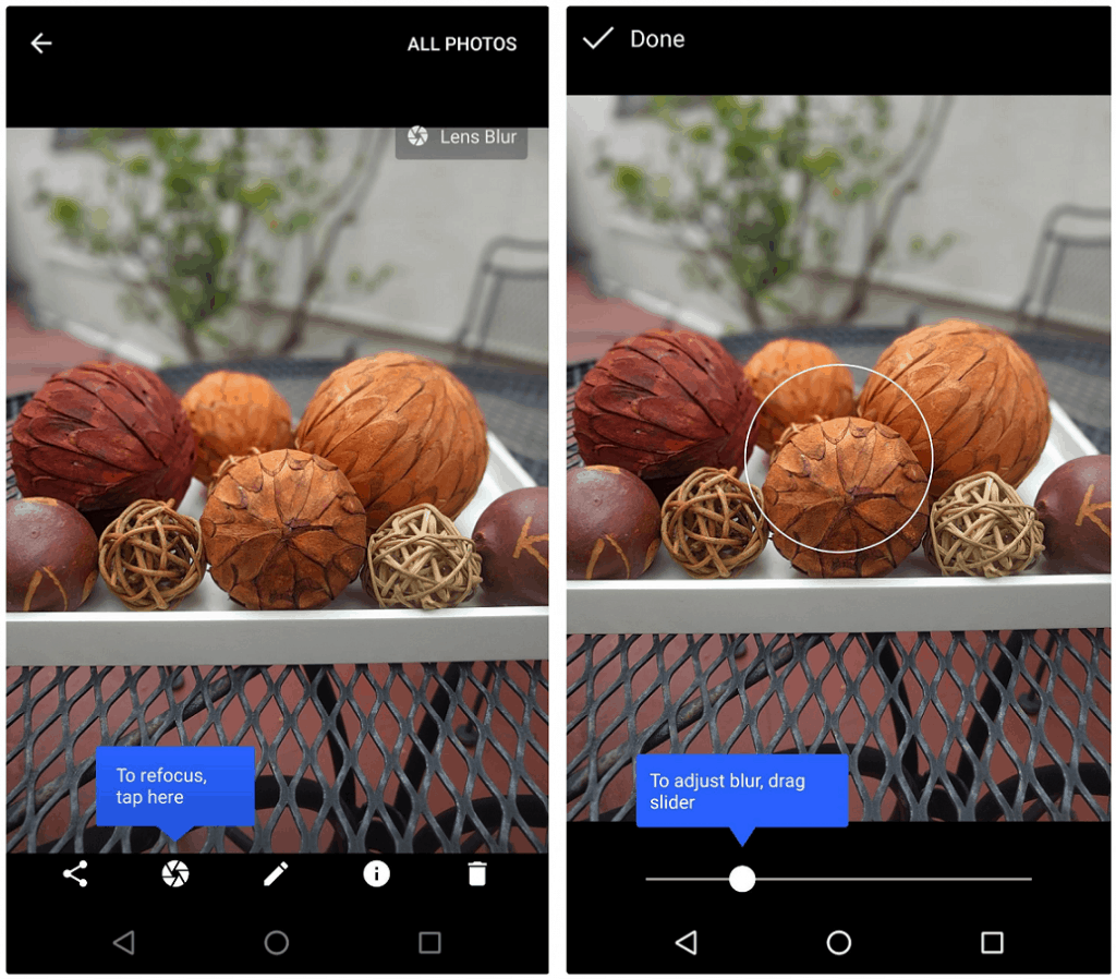 portrait mode for android