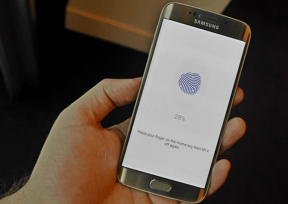 fingerprint scanner screen android turn updato samsung