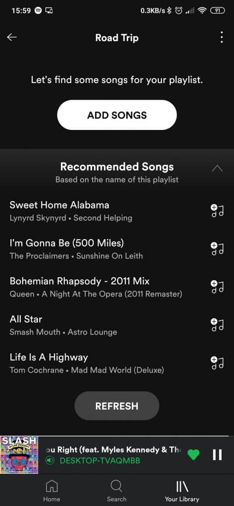 how to play spotify off line