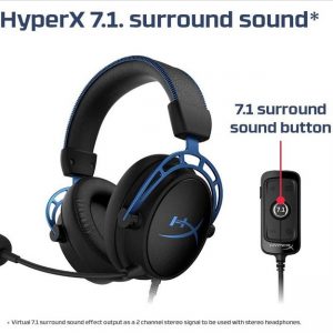  HyperX Cloud Alpha S (Best Headset for Hearing Footsteps)