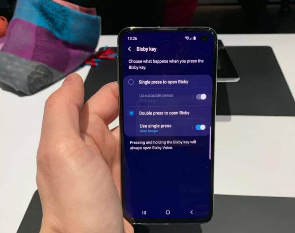 How to disable bixby S10