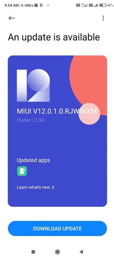 Redmi Note 9 pro Android 11