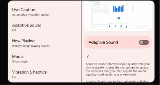 adaptive sound